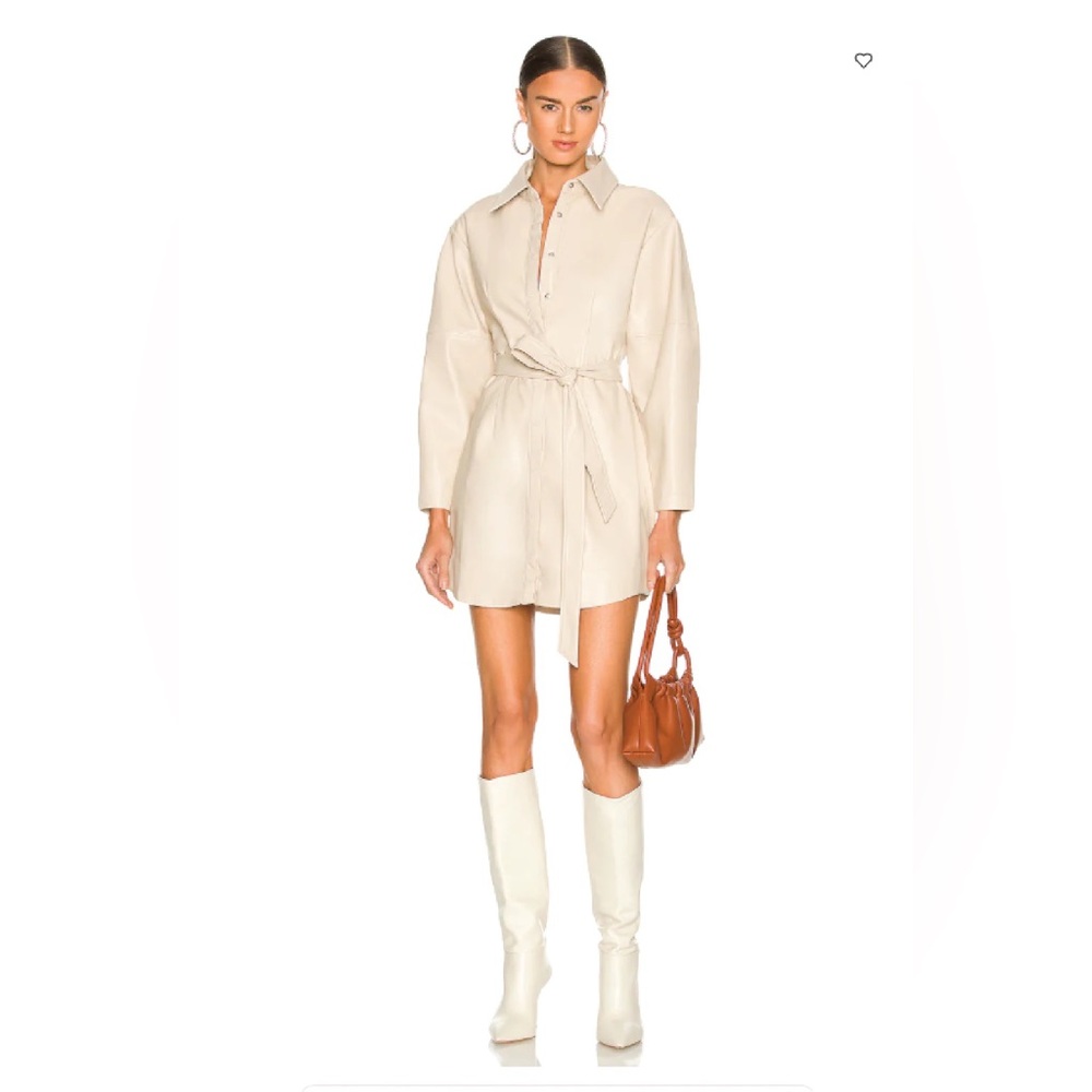 Elliatt Sabrina Faux Leather Dress